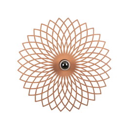 Opviq Fellini - MR - 988 Aplique de Pared de Cobre